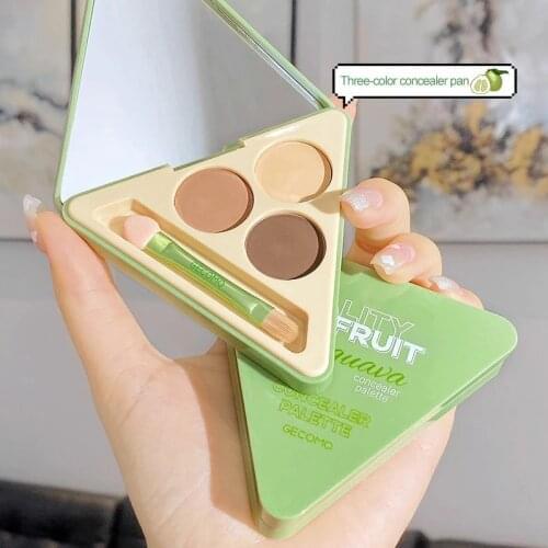 Concealer Palette Makeup Three-color Full Coverage Color Correcting Cream For Women Girls Makeup Maquillajes Para Mujer