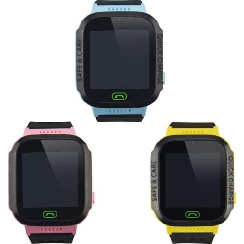 Smart Children Watch GSM GPRS Kids Wrist Watch Y21S 2G GSM Tracker No GPS Module Anti-lost Multi-function Watch Tracker 3 Colors