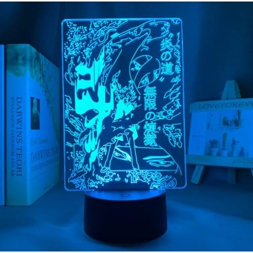 Air Gear Led Light for Room Decoration Manga Night Light Birthday Gift Kids Bedroom Decor Table 3d Lamp Anime Air Gear