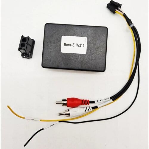 AMPLIFIER Fiber-Optic Decoder Box For BENZ e/Cls/Clk/Class W211 w219 W171 W220 W230 W215 CAR Car DVD Player AUX harman kardon
