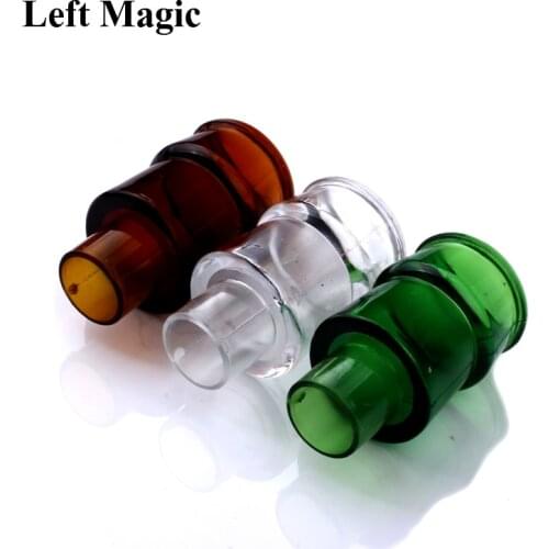 3 Pcs/Lot Vanish Bottle Magic Tricks Three Color Plastic Bottle Vanishing Wine Bottle Magic Props Close Up Magic Stage Accessor