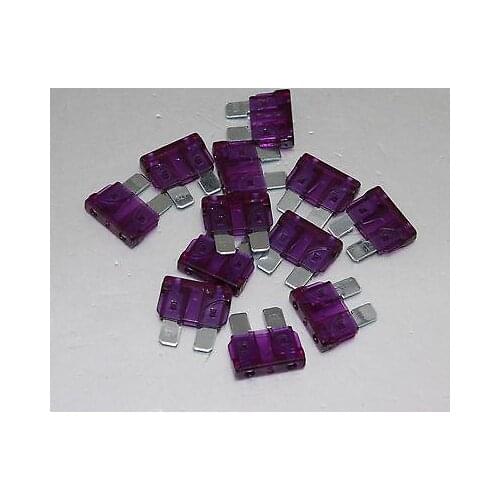 ATC BLADE FUSE 3 AMP 100pc LOT 3A FUSES SKF-03-3A car accessories replacement