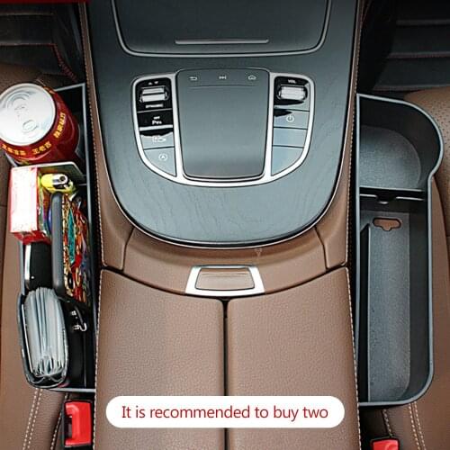 Car Seat Gap Storage Universal Auto Seat Crevice Organizer Multifunction Seat Side Gap Storage Box Auto Accessories