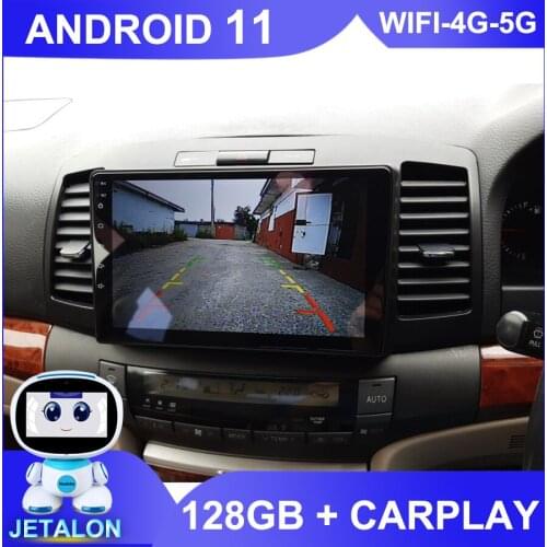 For Toyota Allion 2006 Car Radio Stereo GPS Navigator 6GB Ram 128GB Rom Autoradio 2Din Android 10 Bluetooth Multimedia Player