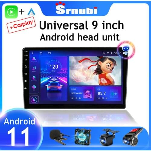 Srnubi 2 din Android 10 Car Radio Multimedia Video Player Navigation GPS 9 10 inch Stereo Head unit For Nissan Kia Honda Toyota