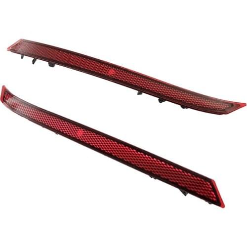 Car Rear Bumper Reflector Red Lens Warning Strip LR093435 LR093436 for RANG ROVER VELAR