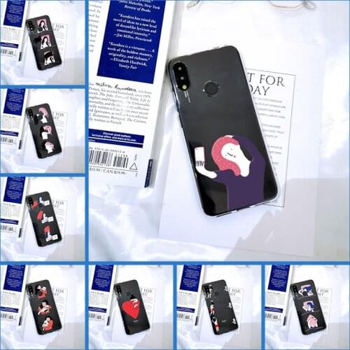 Phone Case For Xiaomi Redmi 7 7A K20 PRO GO Y2 Y3 Soft Funny Girl Cat Painted Cover For Xiaomi Redmi Note 7 7S PRO Case Silicone