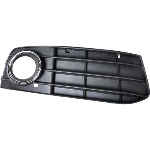 CITALL 8K0807682A01C 8KD 807 682 1Pc Black Front Right Bumper Fog Light Lamp Cover Grille for Audi A4 B8 2008 2009 2010 2011-12