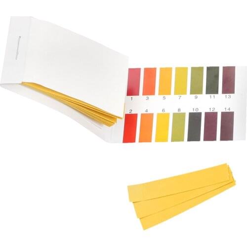 DIYWORK 80 Strips PH Test Strip Full Range Alkaline Acid 1-14 Test Paper Litmus Test PH Litmus Paper Aquarium Pond Water Testing