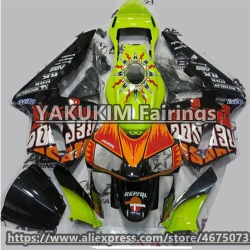 ABS Injection Fairings Kit For Honda CBR600RR 2003 2004 Honda f5 2003 2004 Motocycle Fairings CBR 600RR 2003 2004 Custom Cowling