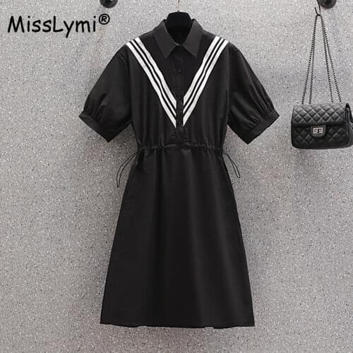 Летние платья в полоску MissLymi China At AliExpress