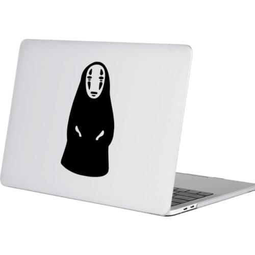 No Face Spirited Away Laptop Sticker for Macbook Decal Pro 16" Air Retina 11 12 13 15 inch Mac Book Skin 14" Mi Notebook Sticker