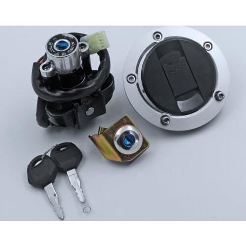 Ignition Switch Fuel Gas Cap Seat Fit For SFV650 SV650 V-Strom 650 1000 Lock Set