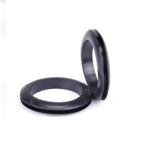45 mm wire grommet,double side,machine cable outlet output,wire ring rubber grommet hole plug cabinet metal wire proctect sleeve