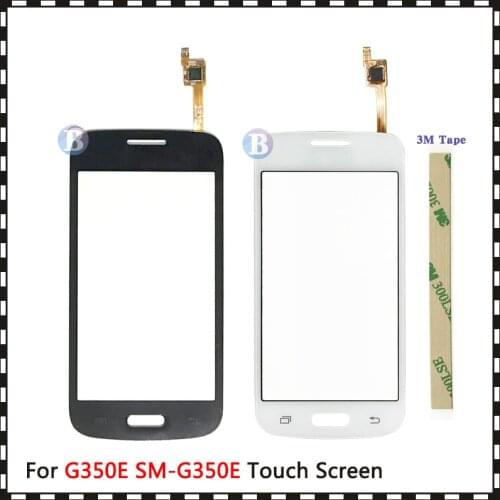 4.3" For Samsung Galaxy DUOS Star Advance G350E SM-G350E Touch Screen Digitizer Sensor Outer Glass Lens Panel Black White