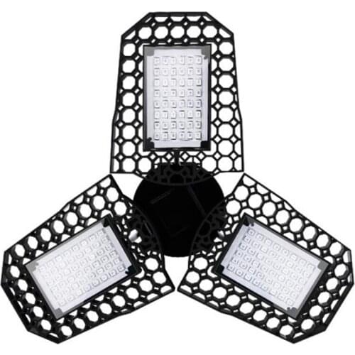 Illumination LED Full-Spectrum Fill Light Growth Foldable Deformation Plant Light E27 Greenhouse Planting Light