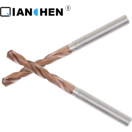 External cooling internal cooling outlet 3mm-4.76mm solid tungsten steel drill carbide outlet triple diameter 5D bit 1 pieces