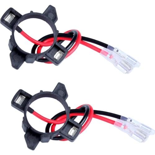 2PCS H7 LED Adapter for Caddy H7 Light Bulb Lamp Socket Adapter Holder