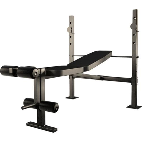 Multifunctional weight bench Weight Training Bench barbell rack household gym workout dumbbell Fitness exercise equipment