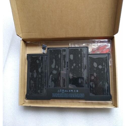 New A1496 for Apple Macbook Air 13" A1405 A1466 A1377 A1369 Late 2010 Mid 2011/13 Early 2014/15 Genuine laptop battery 54.4mAh