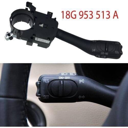 18G953513A Cruise Control System Stalk Handle Steering Switch for VW Golf MK4 Jetta 4 Bora 2015 Passat B5 V6 2.8 Audi A2