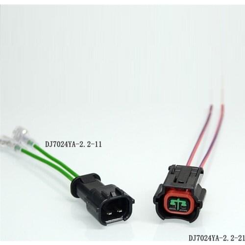 Male female DJ7024YA-2.2-21/11 for speaker plug whistle speaker connector car connector forsnail modification PU465-02127