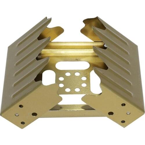 Outdoor Mini Alcohol Stove Portable Foldable Picnic Wax Solid Fuel Stove For Backpacking Camping Hiking Cooking Equipment