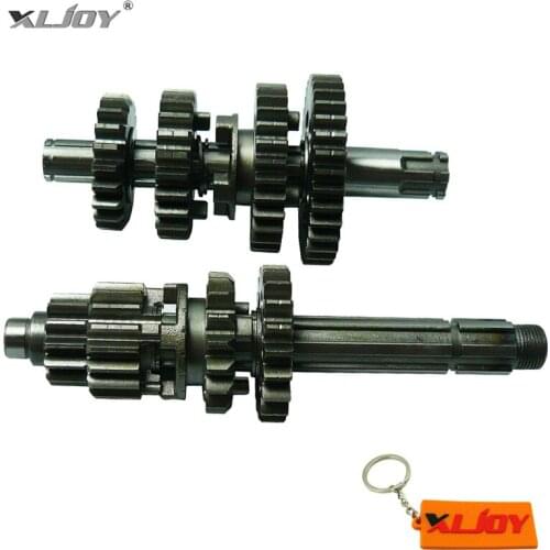 XLJOY Gear Box Main Counter Shafts For Zongshen Z155 155cc 1P60YMJ Pit Dirt Bike Stomp Thumpstar Explorer Braaap Atomic DHZ SSR