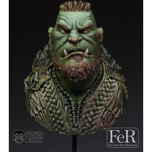 1/12 Ragnok, Norse Orc Hero Resin kit Figure Bust GK Fantasy Theme Uncoated No colour