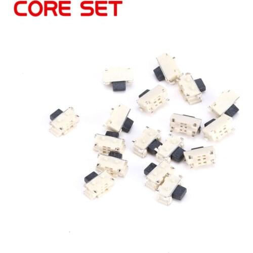 1000Pcs/Lot 2x4x3.5MM Bracket Tact Switch Micro Switch 2*4*3.5mm keys Side buttons Switch SMD MP3/MP4