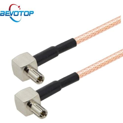 30pcs/lot TS9 Male Right Angle to TS9 Male 90 Degree Plug RG316 Pigtail 3G Modem Antenna Extension Cable RF Coaxial Jumper Cord