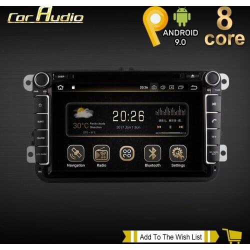 Android 9 Car Multimedia player 2 Din Car DVD For VW/Volkswagen/Golf/Polo/Tiguan/Passat/b7/b6/SEAT/leon/Skoda/Octavia Radio GPS