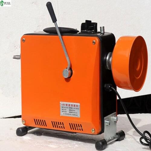 GQ150A Pipe dredger toilet drain dredger electric professional sewer tool power GQ150A Pipe dredger toilet drain dredger elec
