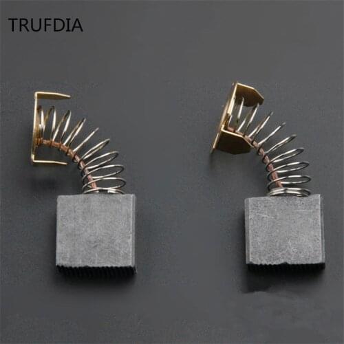 TRUFDIA 4PCS Power Tool Carbon Brush Electric Hammer Angle Grinder Graphite Replacement