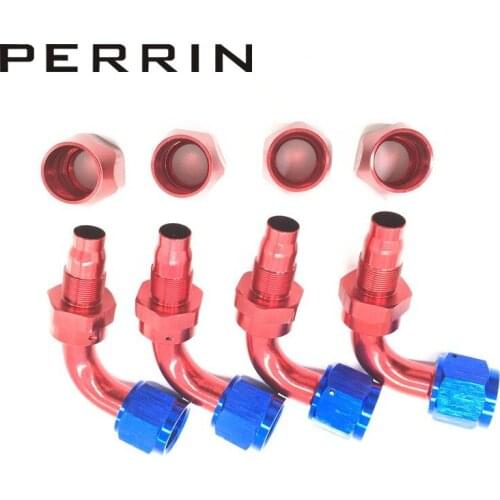 AN10-90 90 Degree Aluminum Oil Cooler Hose Fitting Swivel Hose End Fitting Adapter Oil Fuel Line