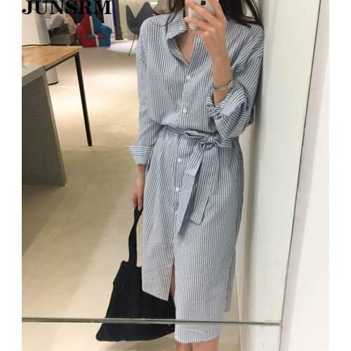 Летние платья в полоску JUNSRM China At AliExpress