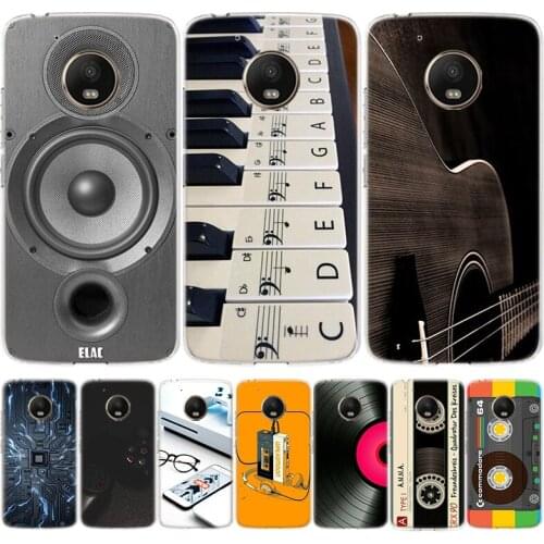 Retro Camera Cassette Tapes Calculator Keyboard Phone Case For Motorola Moto G8 G7EU Power E6 G6 G5S G5 E5 G4 E4 Plus Play One A