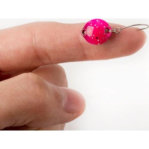 Creative pea pods 1.8g/2.5g/3g copper micro-throwing white strip of metal small sequins Artificial Pesca Bait Jig Spoon Lure