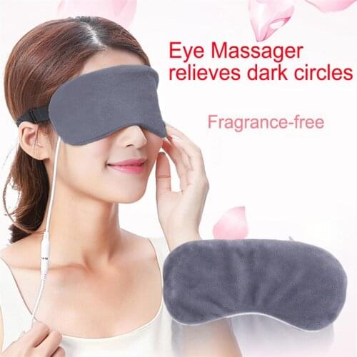 USB Heating Steam Eyeshade Lavender Eye Mask Anti Dark Circle Eye Patch Eyes Massager Fatigue Relief Sleep Steam warm Eye Mask