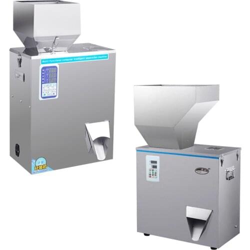 Multifunction Granule Powder Packaging Machine 350W Cereal Grain Automatic Weighing Filling Machine