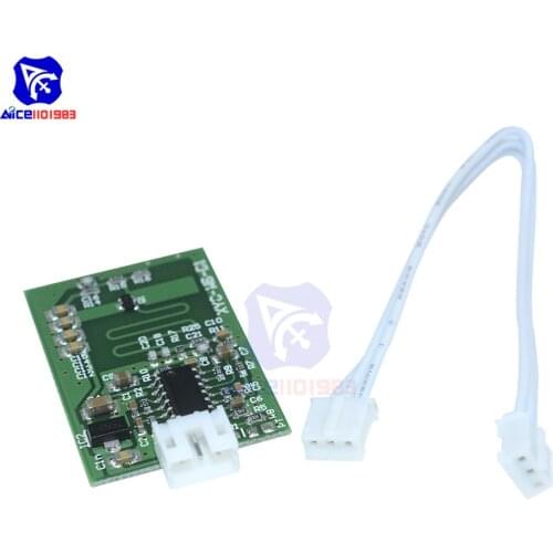 Diymore Microwave Radar Sensor Module 4-8M Body Motion Detector Light Switch Board for Home Improverment