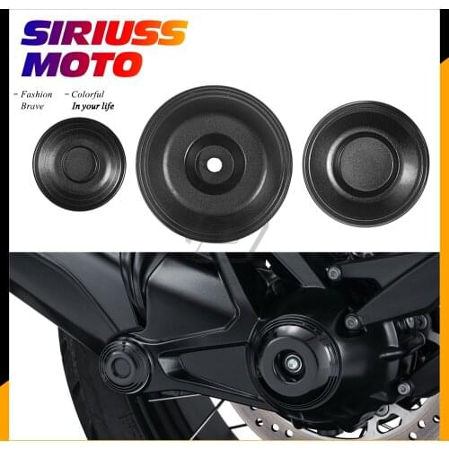 Motorcycle Rear Axle Sliders Cover Protector Case for BMW R1200 R1250 GS/ADV R/RS/RT and R Nine T Scrambler 40 Years Edition