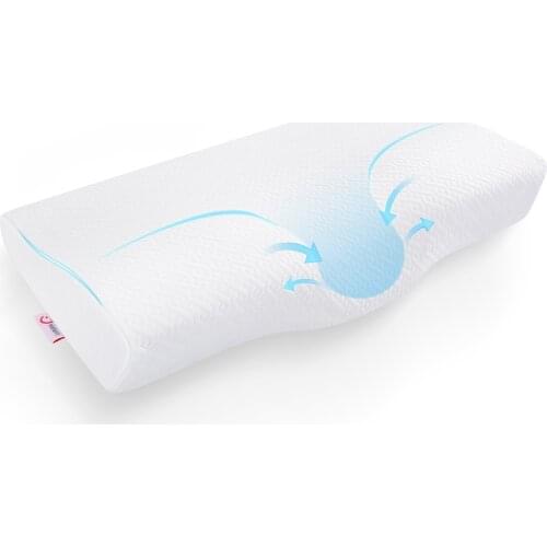 Pillows Sleeping Popular Memory Foam Pillows Excellent Breathability Health Pillow Covers Washable oreiller