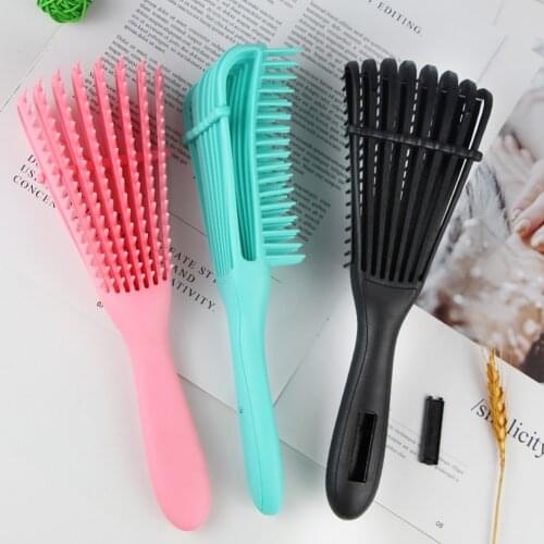 Massage Detangling Hair Brush Women Hair Scalp Massage Comb Wet Curly Hairbrush Hairdressing Styling Tool Wet Curly Hairbrush