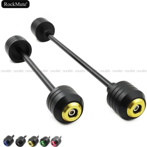 Front Rear Axle Fork Crash Sliders For SUZUKI GSXR 1300 HAYABUSA 1999-2007 Motorcycle Wheel Protector