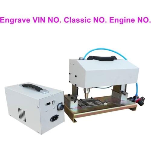 High quality and speed mini Hand-Hold Dot Peen Marking Machine for sale mini dot peen vin number Nameplate marking machine 18090