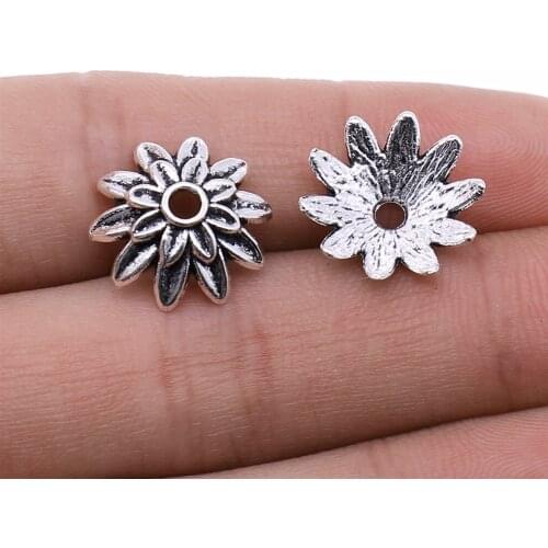 WYSIWYG 10pcs 15x15mm Bead Caps Jewelry Accessories For Jewelry Making DIY Beads Caps Jewelry Finding