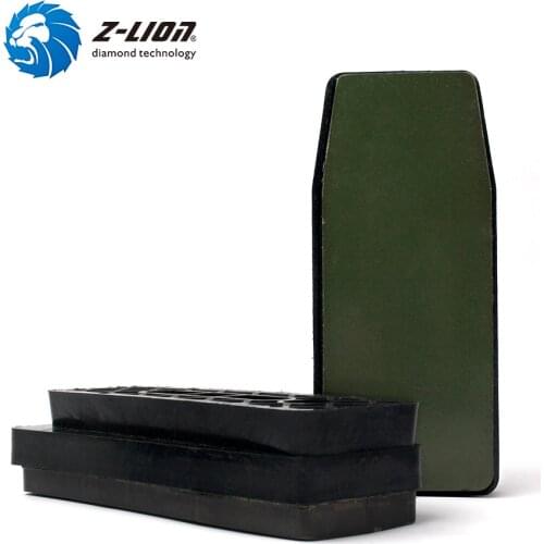 Z-LION 3pcs Diamond Frankfurt Grinding Block Resin Bond Abrasive Manufacturer Supply Stone Polishing Abrasive Fickert Block