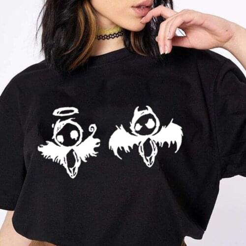 Women T-Shirts summer Punk Vegan Jersey T Shirt Harajuku Tees Vintage Jersey Shirts Sleeve vegan Clothing Tops Tshirts Clothes