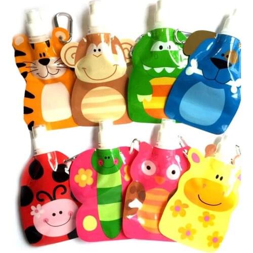 1pcs 200ML Reusable Food Pouch Baby Packaging Reusable Squeeze Pouch Plastic Smoothie Squeeze Bags Refillable Zip Lock Bag